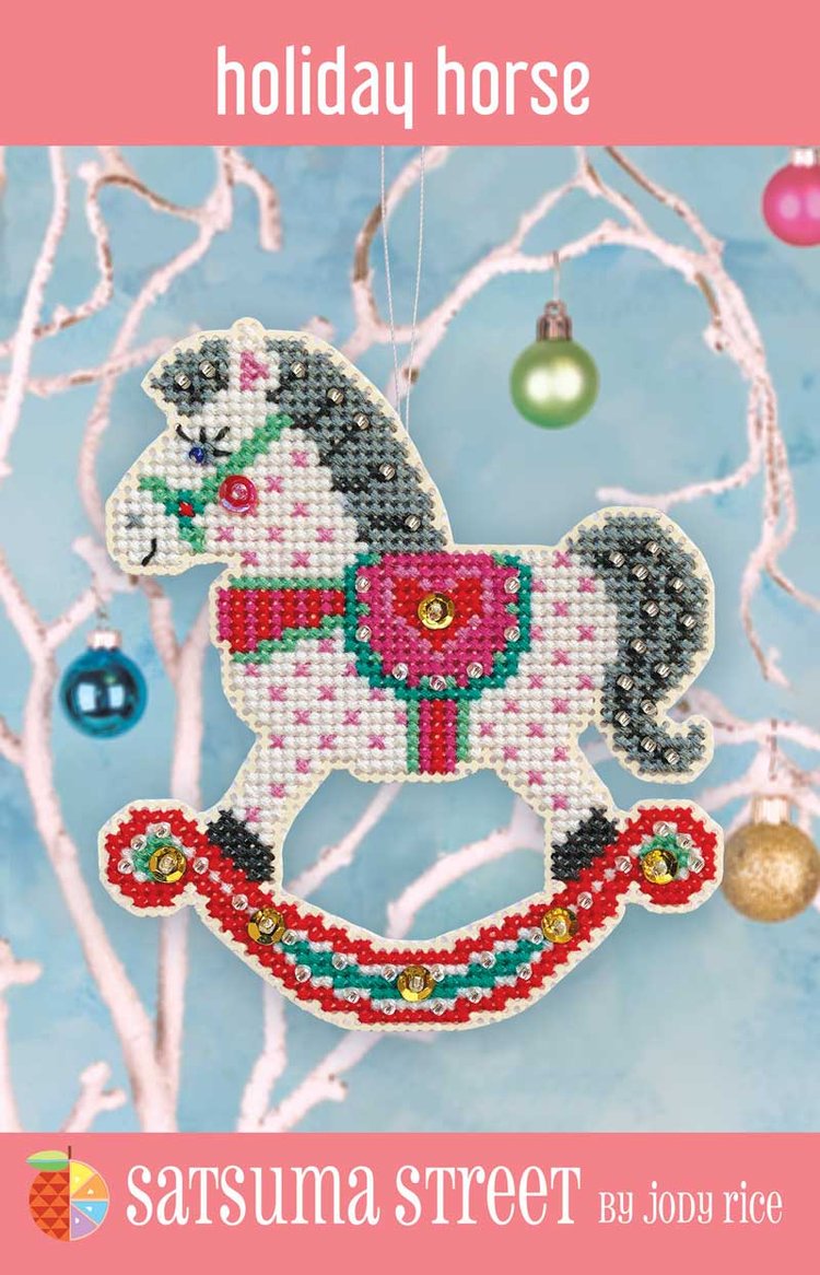 Holiday Horse Ornament - FULL KIT